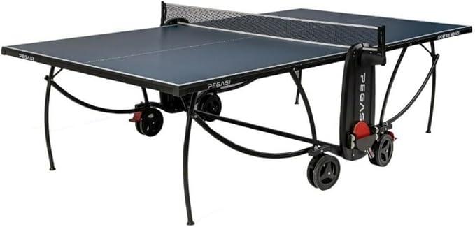 Tischtennisplatte Indoor - Faltbare Tischtennistisch - Klappbar - Original Tischtennistisch - Mit Rädern - Beweglich
