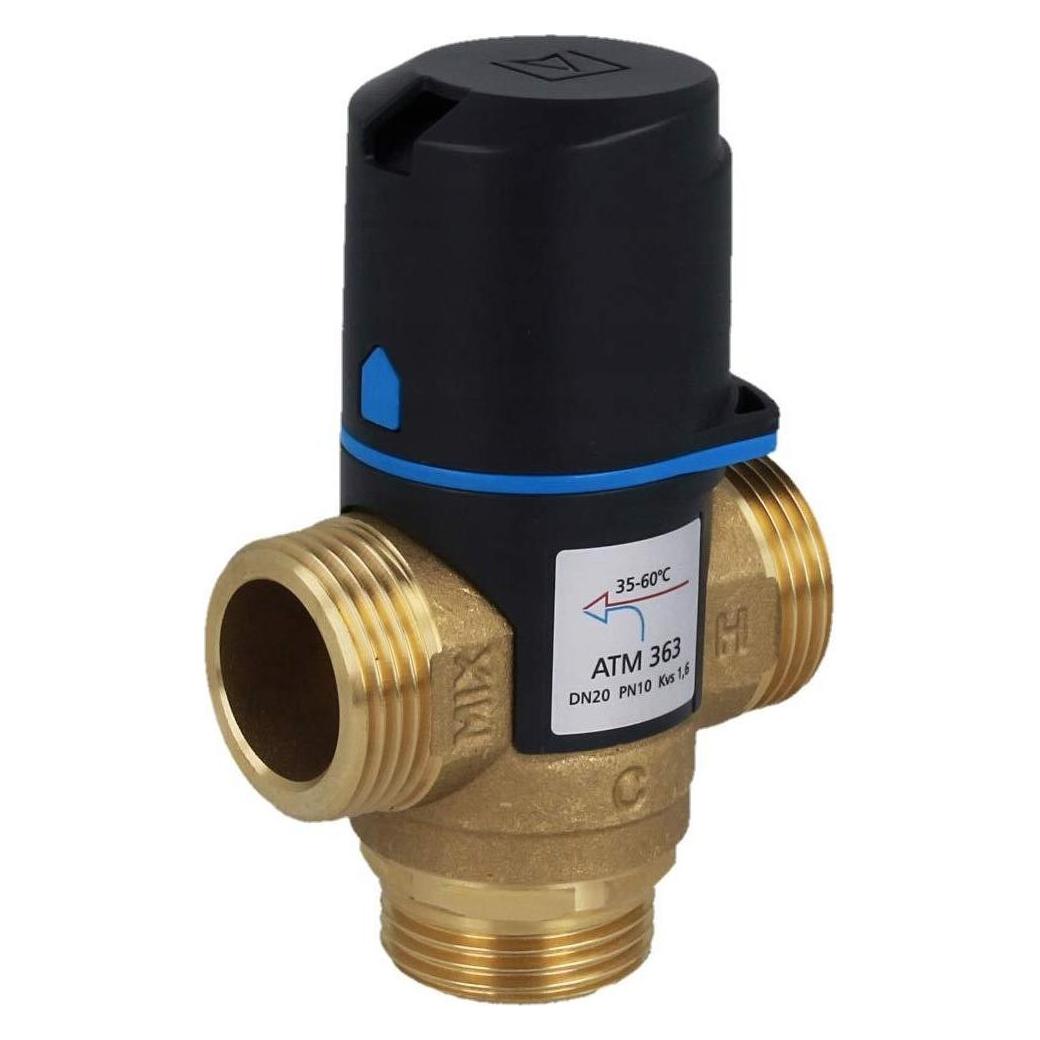 Afriso 1236310 Thermostat Mischventil ATM 363, DN20, G1", 35÷60°C, Kvs 1,6 m3/h (1236310)