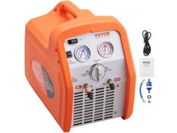 VEVOR Kältemittelabsauggerät Kältemittel Absaugstation 3/4 Ps Kältemittel Absauggerät Kältemittelrückgewinnungsmaschine 220-240 V 2,2 kg/min
