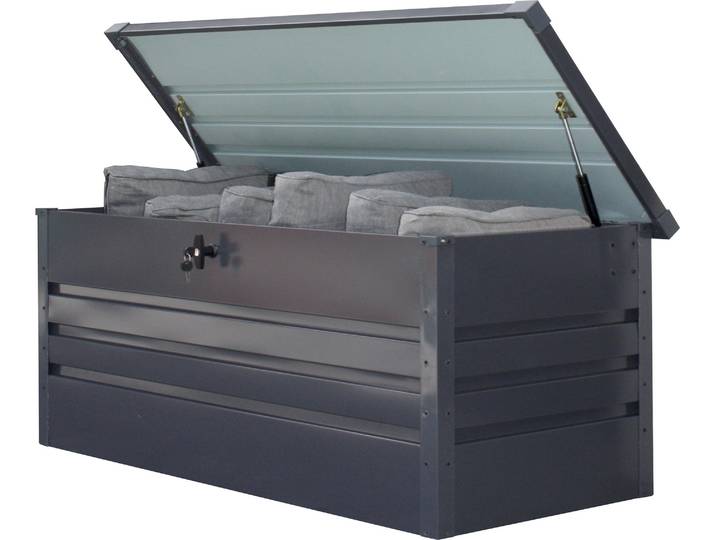 Coffre de jardin en acier galvanisé 600L