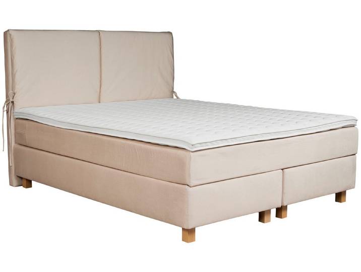 Home affaire Boxspringbett Nele, inkl. Topper im schlichtem Design