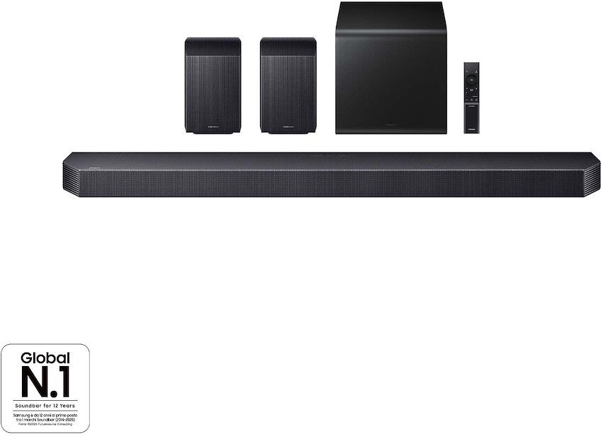 Soundbar Samsung HW-Q930F/ZF con Audio 9.1.4 e Wireless Dolby Atmos