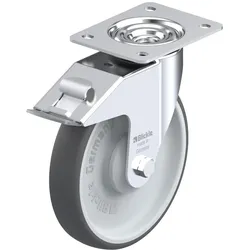 Blickle, Möbelrollen, 846992 LE-PATH 200KA-FI Stahlblech-Lenkrolle Rad-Durchmesser: 200 mm Tragfähigke