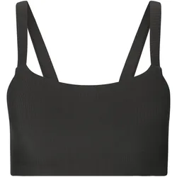 Athlecia Colbie Mid Support Rib Sport-BH Damen 1001 - black XL