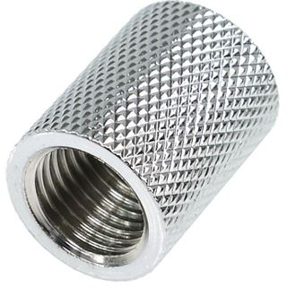 Alphacool HF Muffe G1/4 IG auf G1/4 IG - Chrome