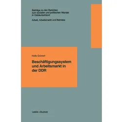 Beschäftigungssystem und Arbeitsmarkt in der DDR, Fachbücher