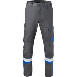 Multinorm Bundhose "80340" 5safety Image+ - 53 - dunkelgrau/kornblau