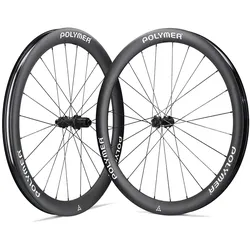 POLYMER WORKSHOP Laufradsatz 28" Beyond 45:50 Center Lock | weiß SRAM
