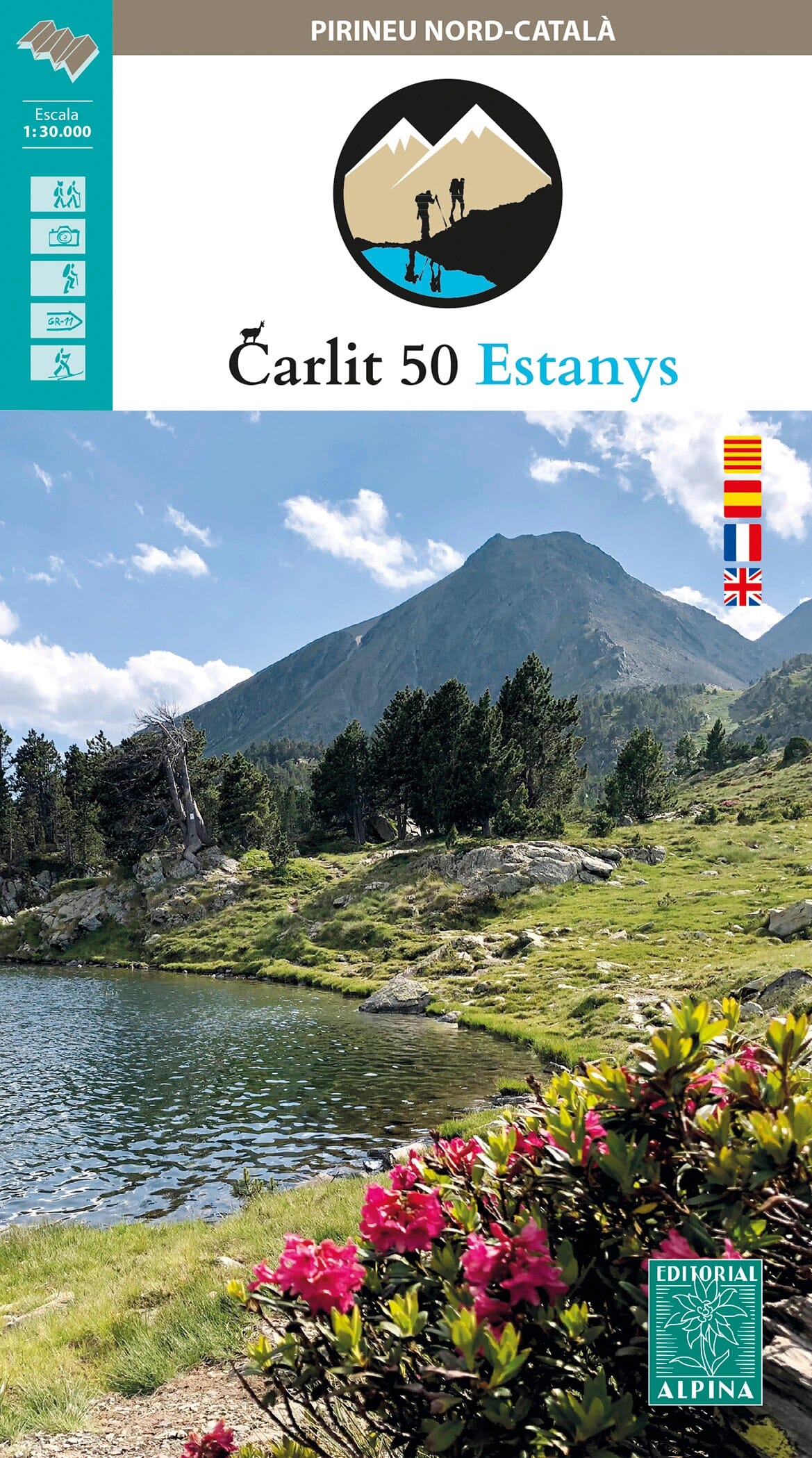 Editorial Alpina Carte de randonnée - Carlit 50 Estanys (Pyrénées Catalanes)   Alpina