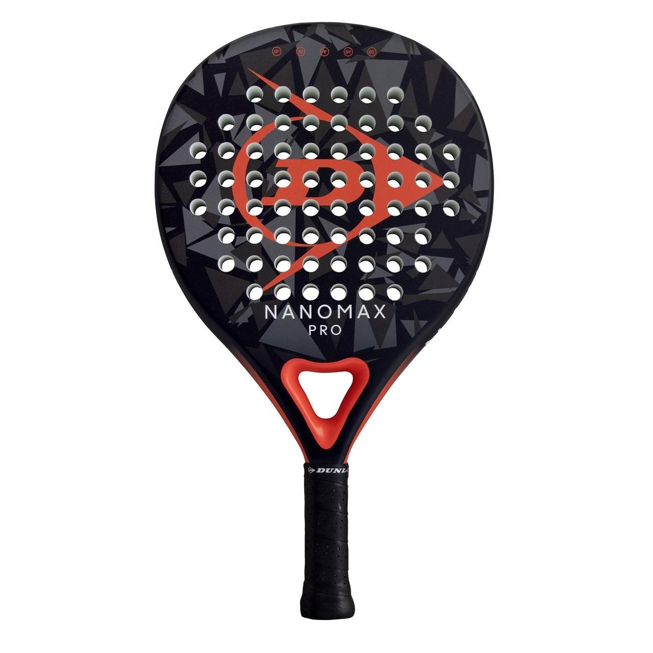 Dunlop Nanomax Pro Padel Racket (Rood/zwart)