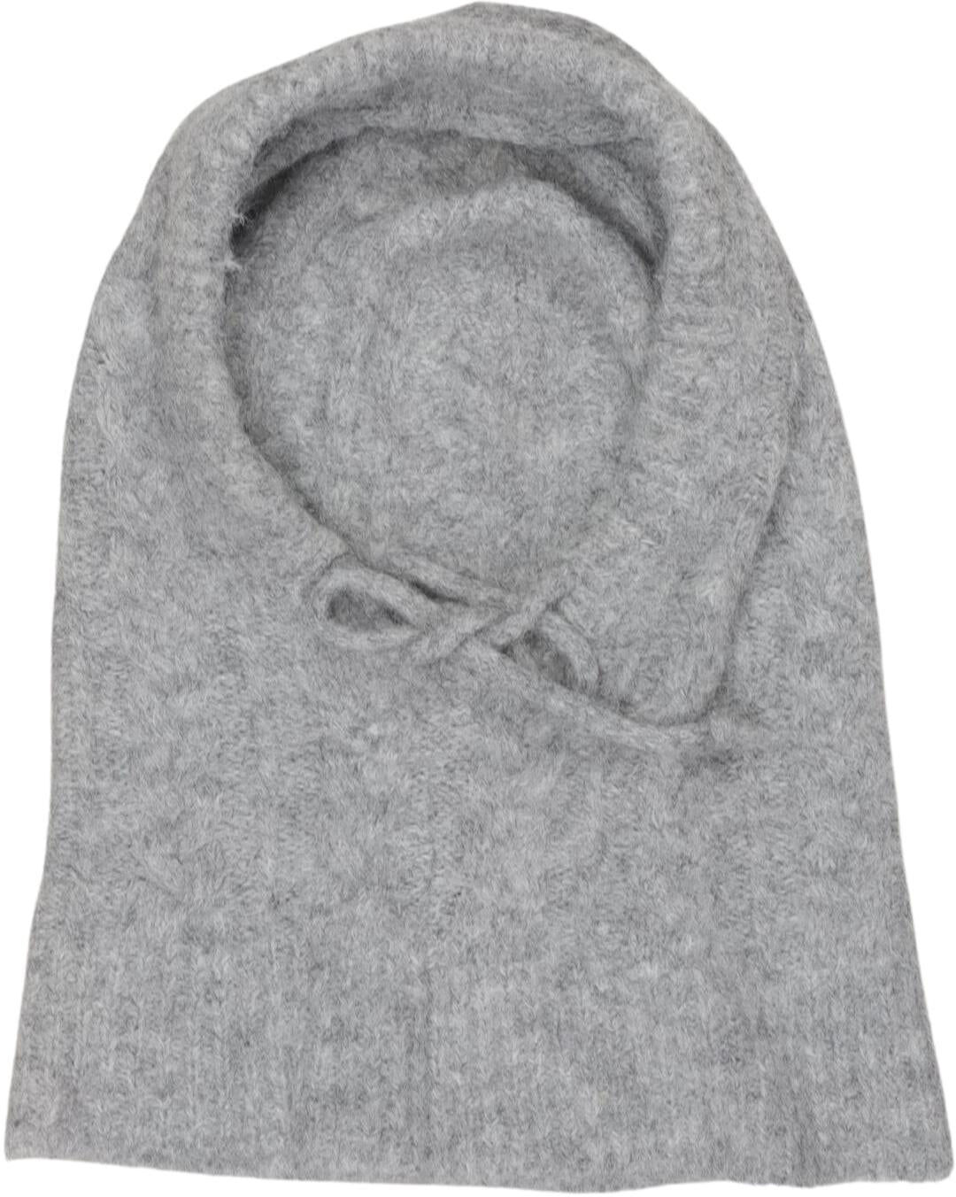 Object Damen Hut oder Mütze, Grau, Gr. Onesize, Synthetik / Wolle / Elasthan - Second Hand
