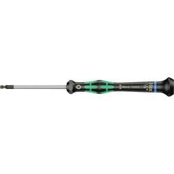 Wera 2052 Elektrotechnik und Feinwerktechnik Innen-Sechskantschraubendreher Schlüsselweite (metrisch): 3.2 mm Schlüsselweite (Zoll): 1/8 Zoll Klingenlänge: 60 05118103001