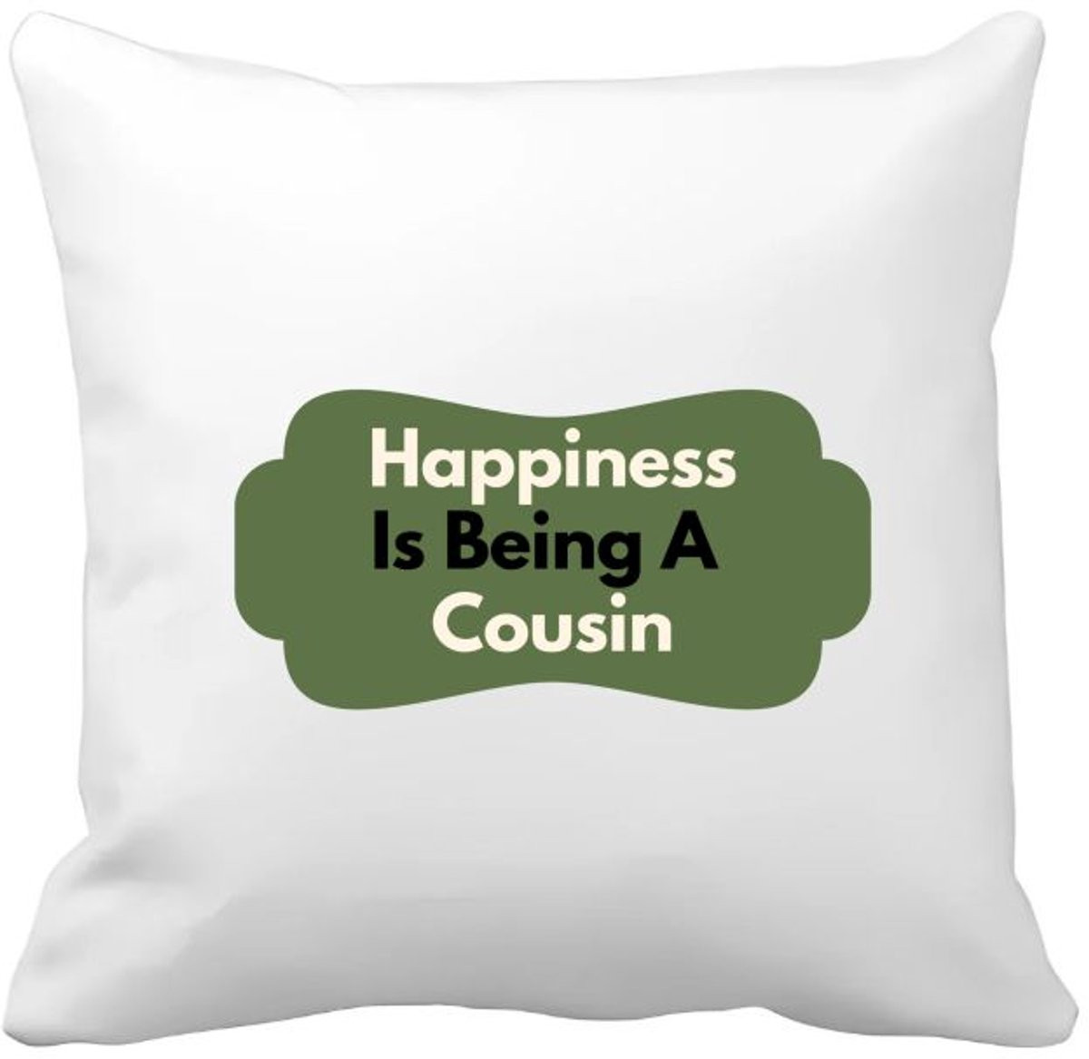 Akyol Kussenhoes Happiness is being a cousin - Neef - 40 x 40 cm