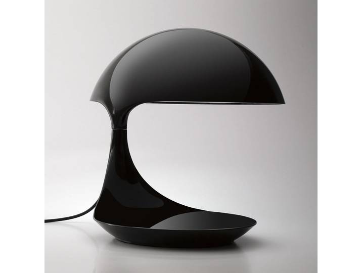 Cobra Tischleuchte Schwarz - Martinelli Luce - Wohnzimmer - Design - Kunststoff