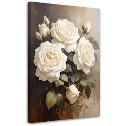 LEINWANDBILD Blumen 80x120cm