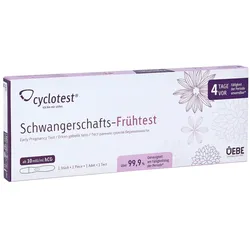 Cyclotest Schwangerschafts-frühtest 10 m 1 St