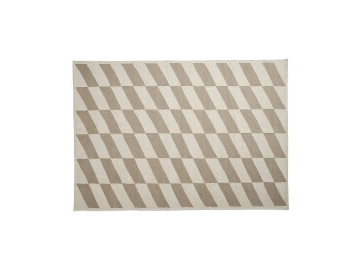 HAY Tapis Shift Kelim 140x200 cm Beige