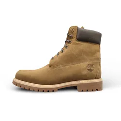 Timberland 6 Inch Premium Waterproof Boot Nubuck Olive Brown - 45