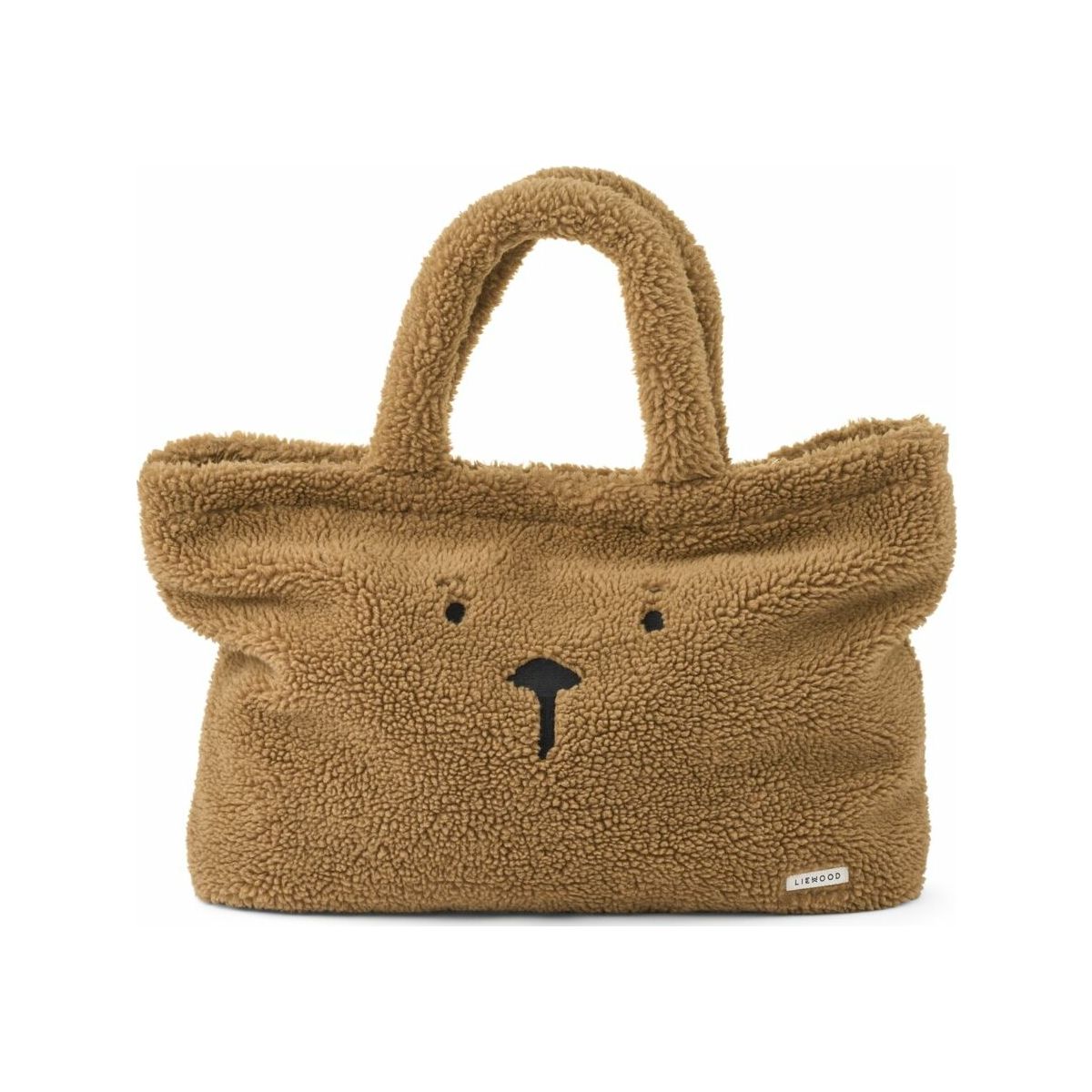 Liewood Baldwin Bear Pile Totebag oat (3070) ONE SIZE LW21454-3070-ONE SIZE-CU