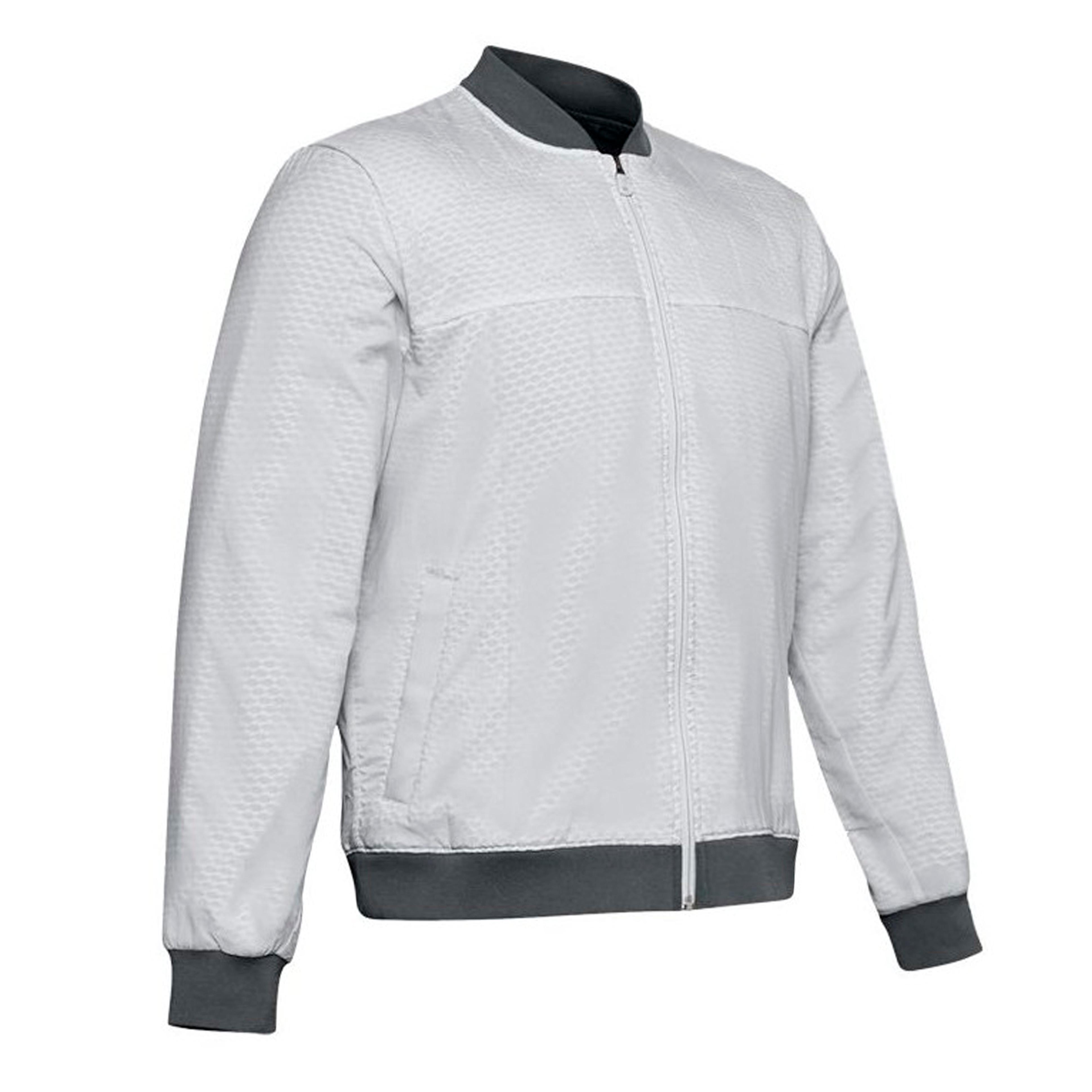 Under Armour heren Coldgear Reactor bomberjack grijs 1350940 014