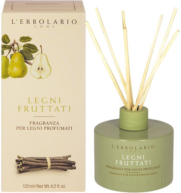 L'Erbolario Legni Fruttati Fragranza Per Legni Profumati 125 ML