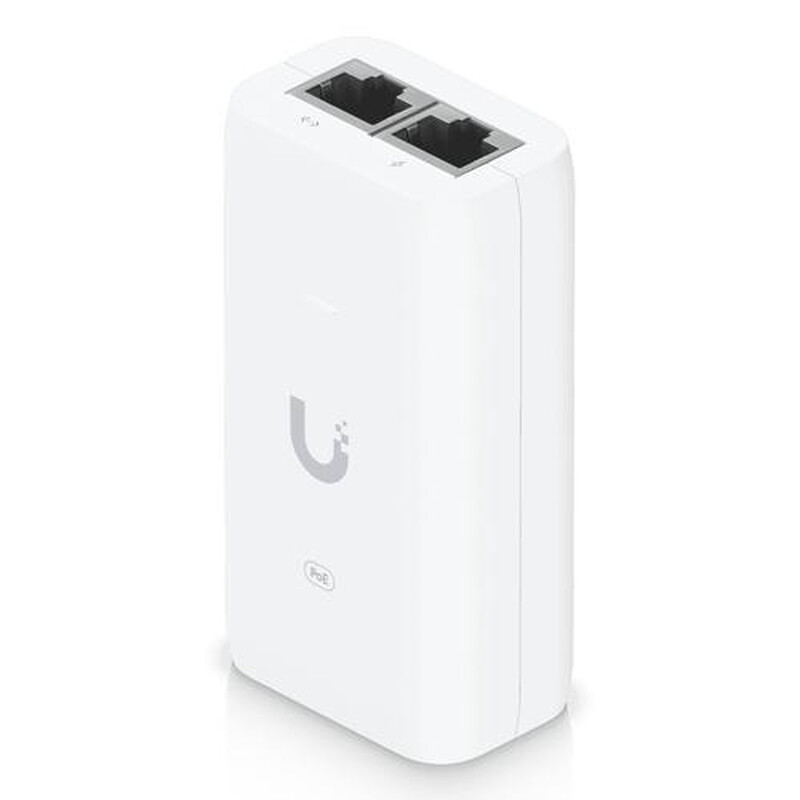 Ubiquiti U-POE PoE adapter en injector Gigabit Ethernet 48 V