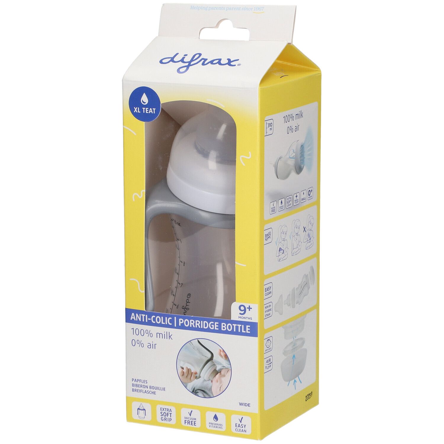 Difrax S-Fles XL Wide 310ml 310 ml Flaschen