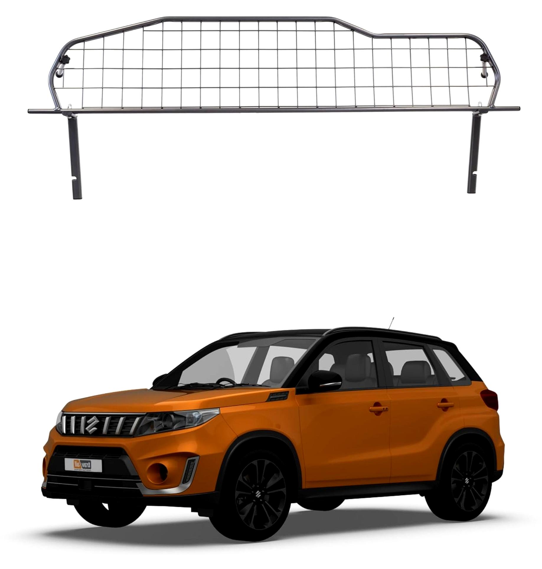 Hundegitter für Suzuki Vitara (2015-) - Kofferraumschutz für Hundetransport und Gepäck