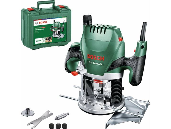 Bosch POF 1400 ACE Oberfräse Nutfräse im Koffer