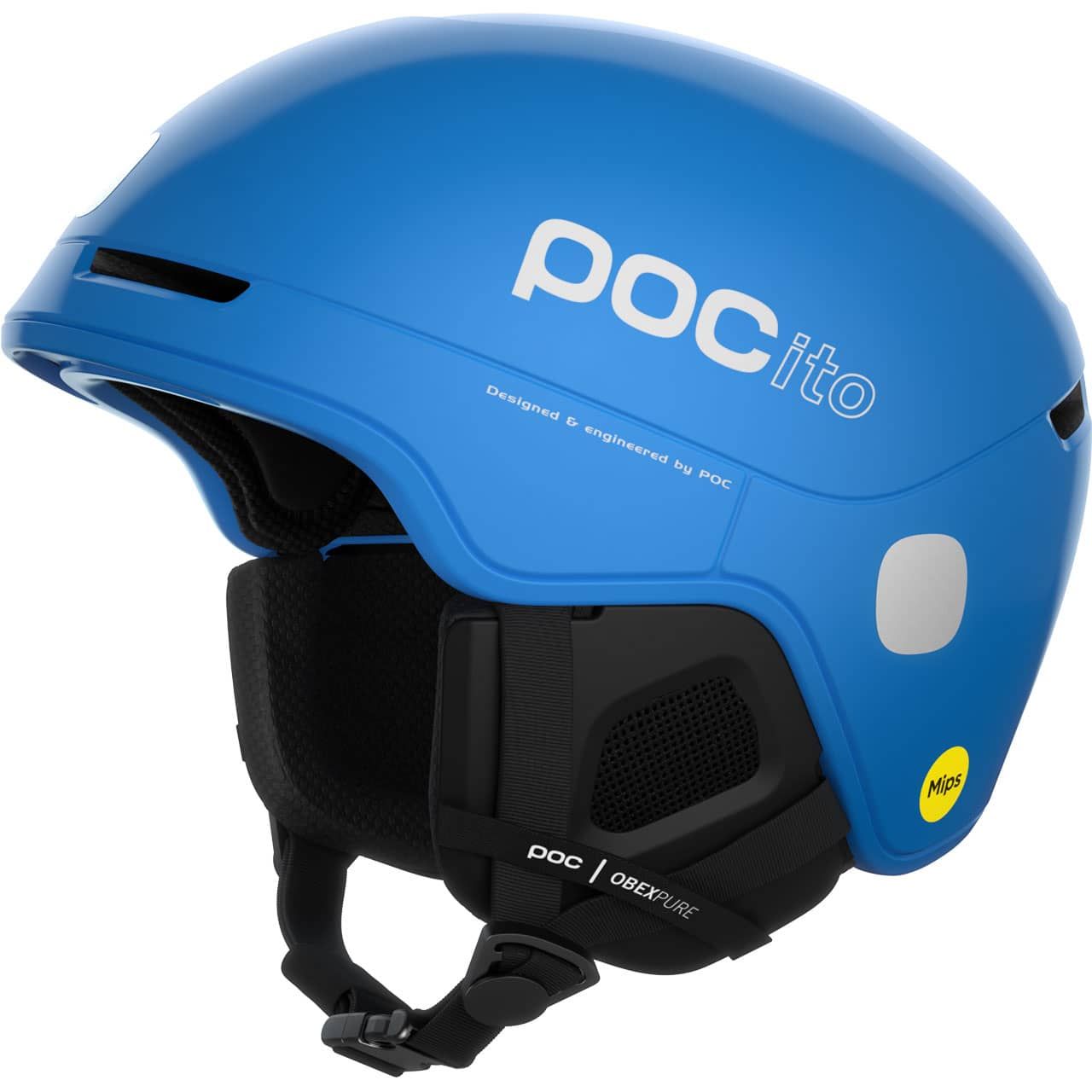 POCito Obex Mips fluorescent blue - XXS = 48 - 52 cm