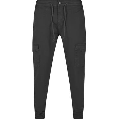 Cargohose 2Y PREMIUM "2Y Premium Herren 2Y Premium Aramis Cargohose", Herren, Gr. 32, Normalgrößen, schwarz (anthrazit), 98% Baumwolle, 2% Elasthan, unifarben, skinny fit, Hosen Cargohose