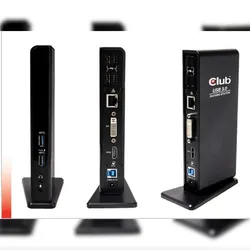 Club 3D SenseVision USB 3.0 Dual Display Docking Station