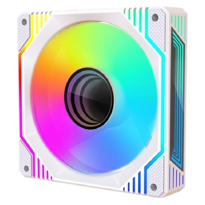 1st Cool 1stCOOL AURA EVO Mirror ARGB PWM fan 12cm white (120 mm) (F12-AURA-EVO-W1)