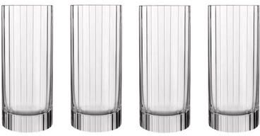 Luigi Bormioli Bach Beverage Drinking Glass Set of 4 - 16.25 oz