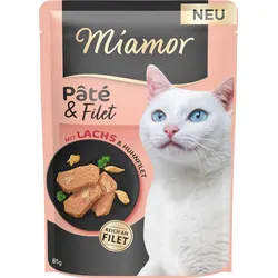 Miamor Paté mit Lachs 10x85 g