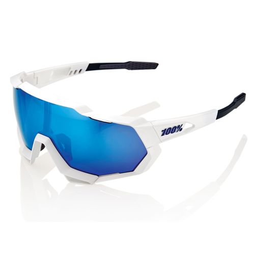 100percent Speedtrap - HiPER Mirror Lens Matte White