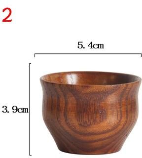 Inspired Living Rustic Spruce Wood Big Belly Mug Handmade Wooden Beer Mug & Natural Coffee Cup 2