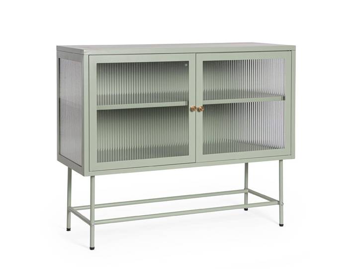 Feeling4Home Kommode Carey aus Metall, Salbei