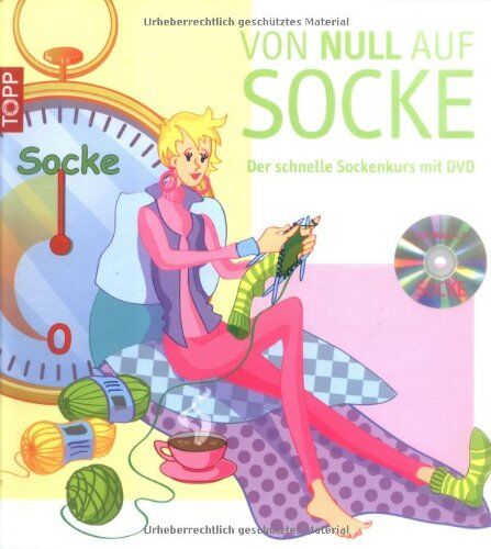Britta John - Von Null auf Socke: Der Schnelle Sockenkurs mit DVD - Preis vom 17.10.2026 19:25:27 h