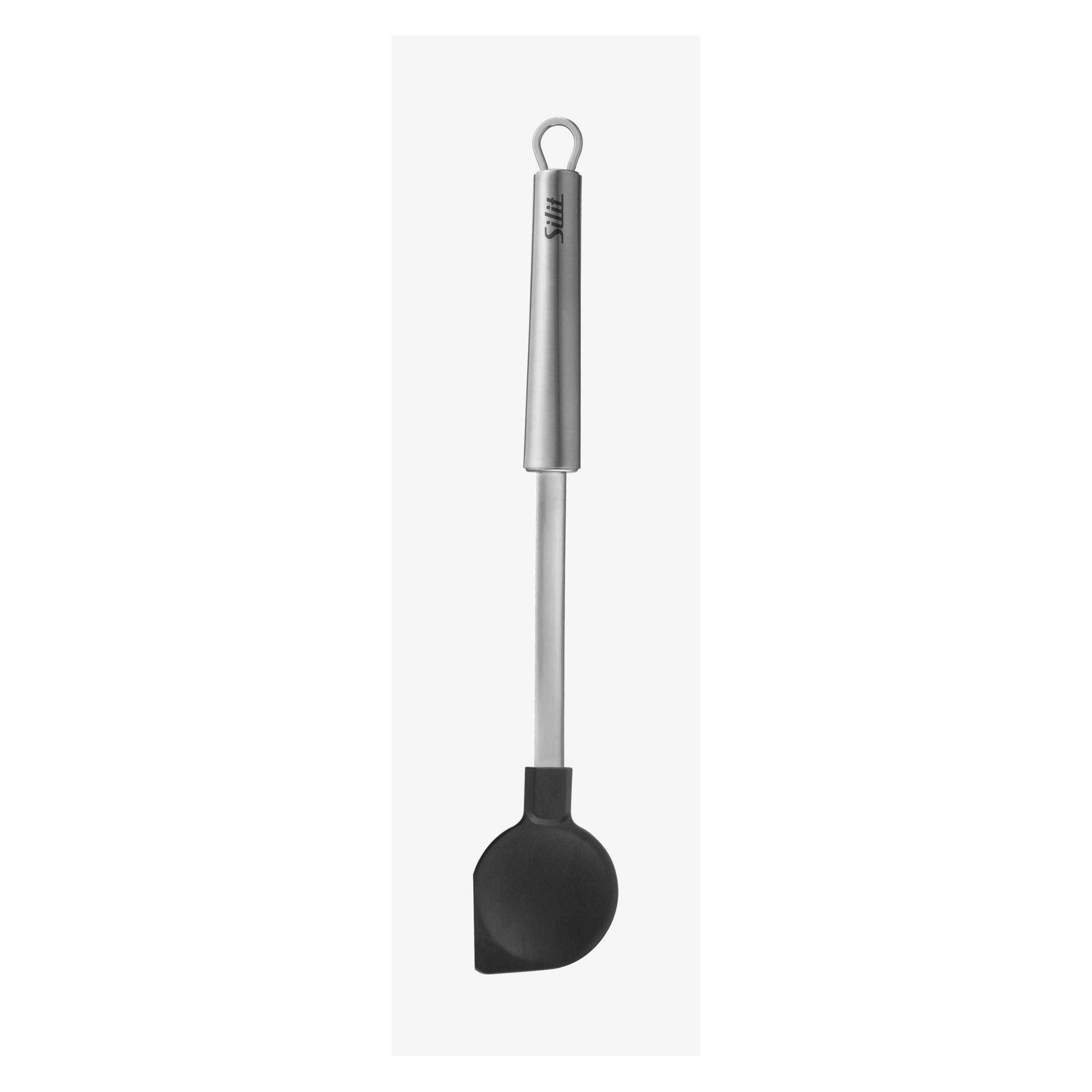 Silit Kochlöffel mit hitzebeständiger Laffe 34cm Classic Line Edelstahl poliert (21.4230.2681)