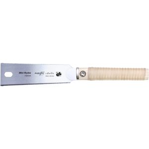 Augusta-Heckenrose Japansäge 44015150, Mini-Ryoba, Sägeblattlänge 150mm, feine und grobe Zahnung