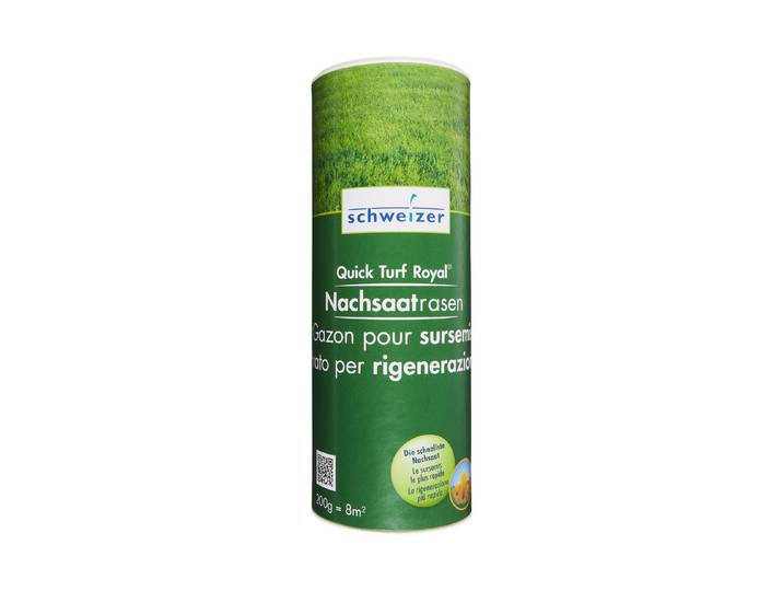 Schweizer Nachsaatrasen Quick-Turf Royal 8 m²