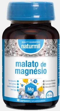 NATURMIL MALATO DE MAGNESIO 90 COMPRIMIDOS
