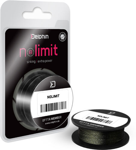 Delphin NOLIMIT Hookline vert 30lbs 20m Silver, Gray 30lbs 20m