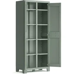 Keter, Gartenhaus + Gartenschrank, PLANET OUTDOOR MULTISPACE - Wasserdichter Schrank, zertifiziert.