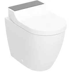 Geberit AquaClean WC-Komplettanlage 146310SJ1 mit Stand-WC, tief, schwarz