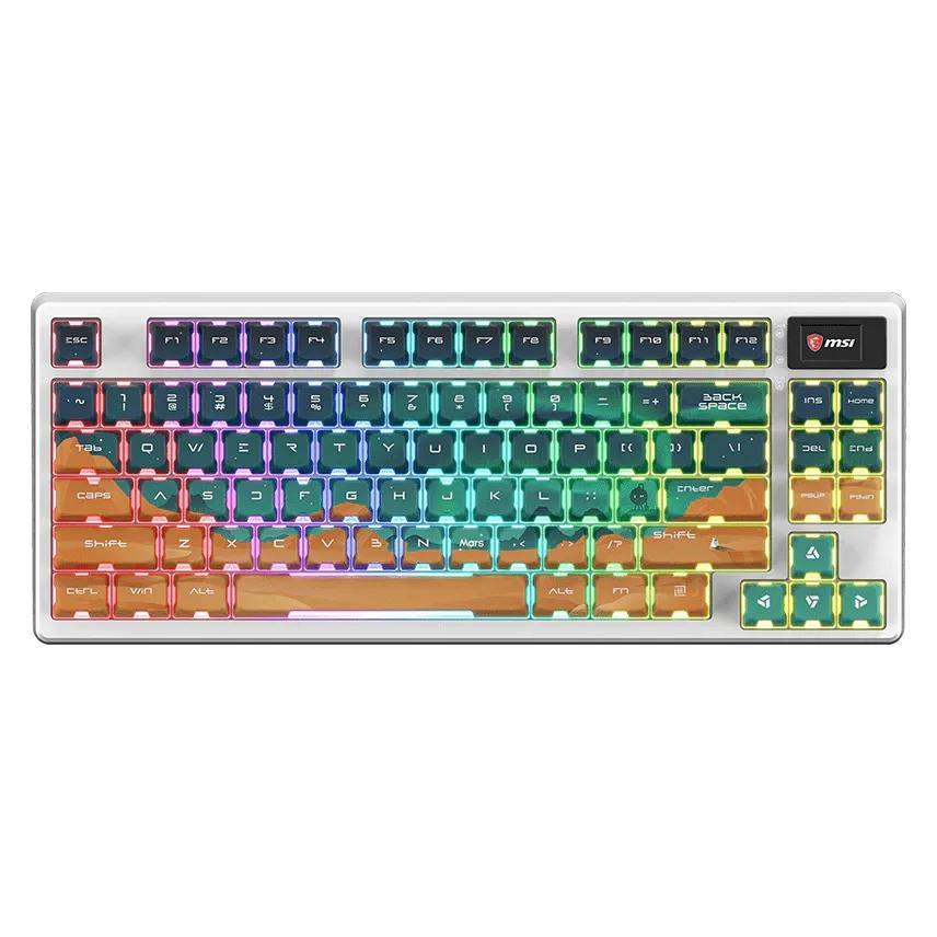 MSI Forge Gk600 Tkl Wireless Mars (Eng. Int., Kabellos) (FORGE GK600 TKL WIRELESS MARS US)