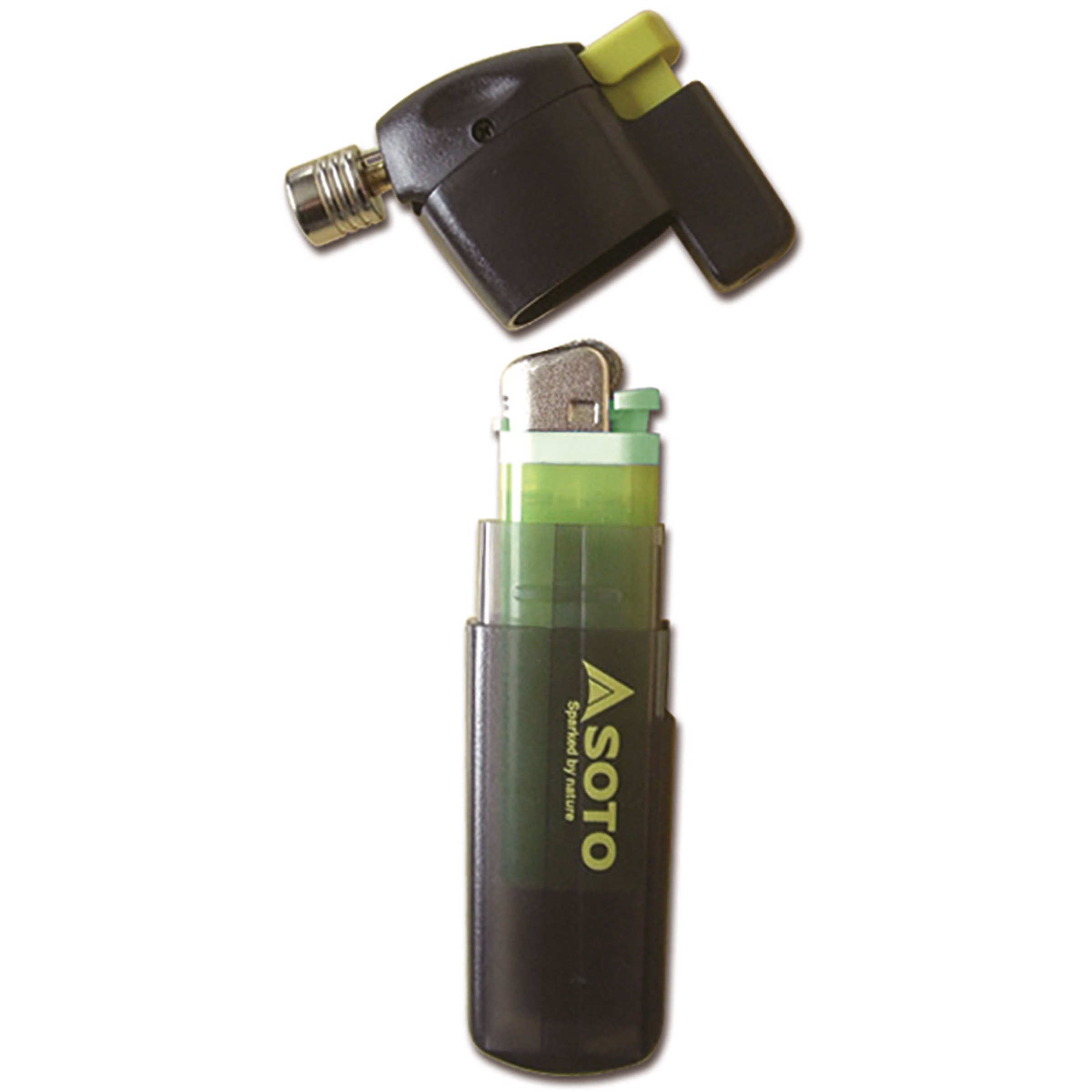 Soto Pocket Torch Feuerzeuge schwarz Camping