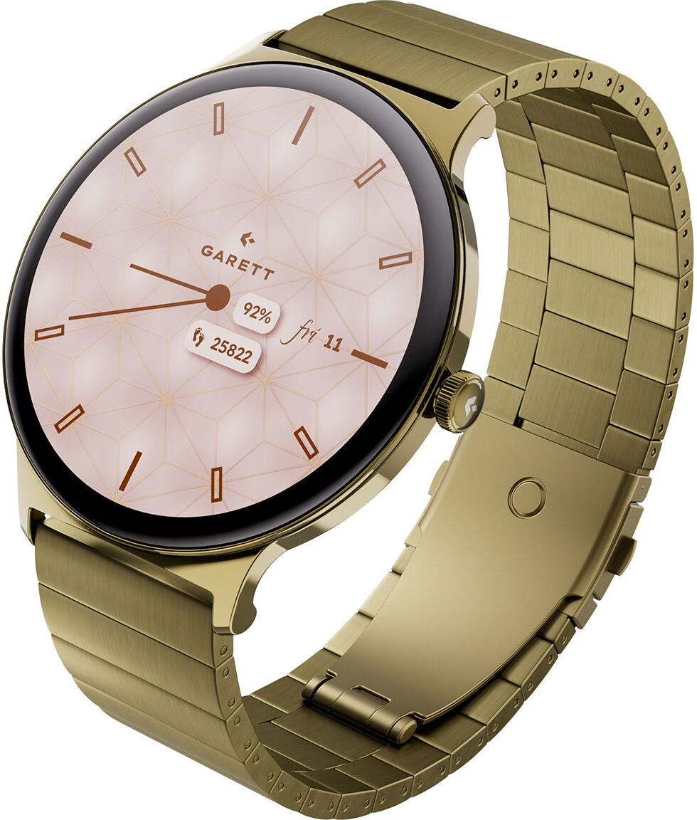 Garett Verona 2 Gold Solid Steel älykello