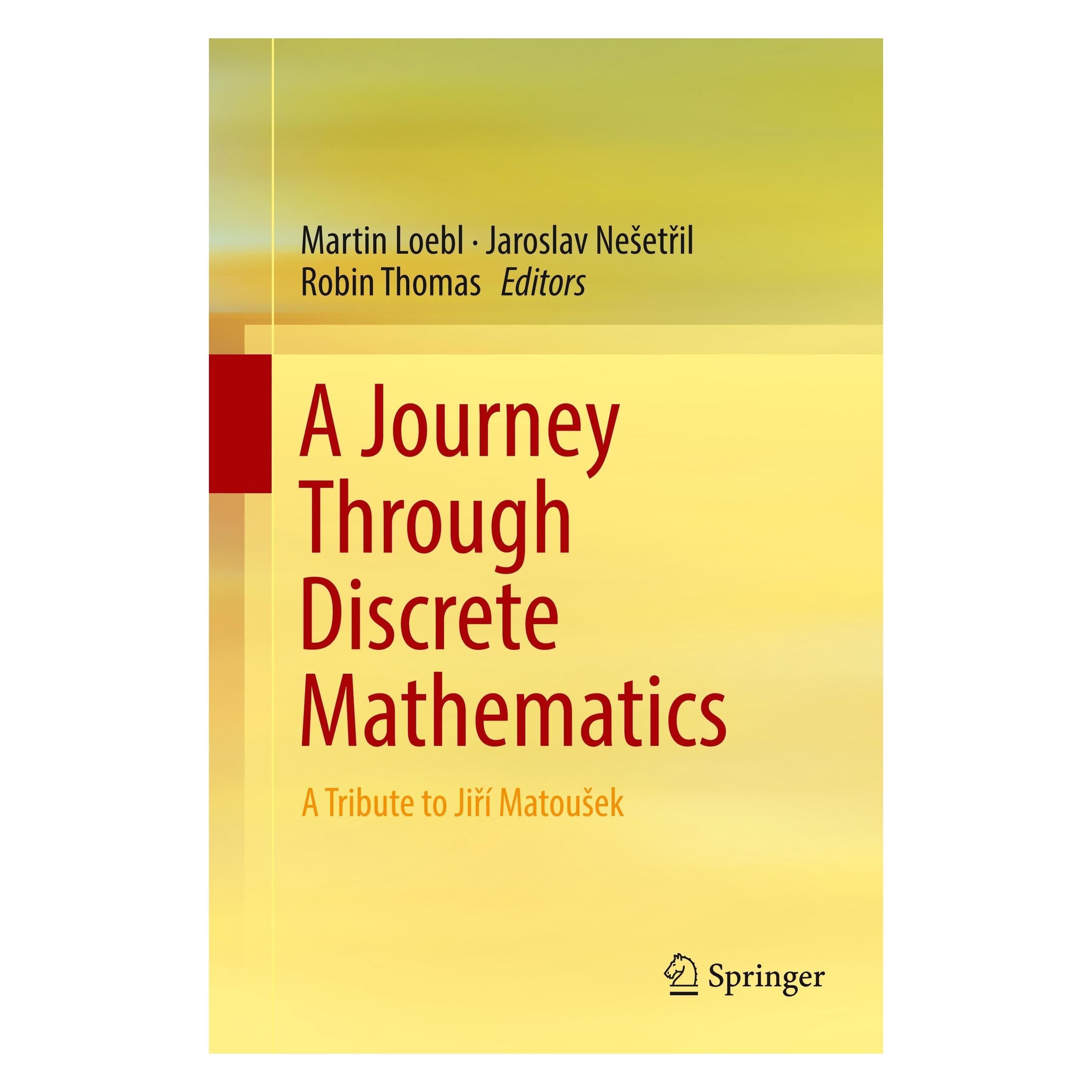 Springer A Journey Through Discrete Mathematics (Englisch, Hardcover, Jaroslav Nešetřil, Martin Loebl, Robin Thomas) (9783319444789)
